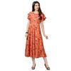 OOMPH! Women' Western & Fusion Wear Midi Dresses for Women, Beach, Md61