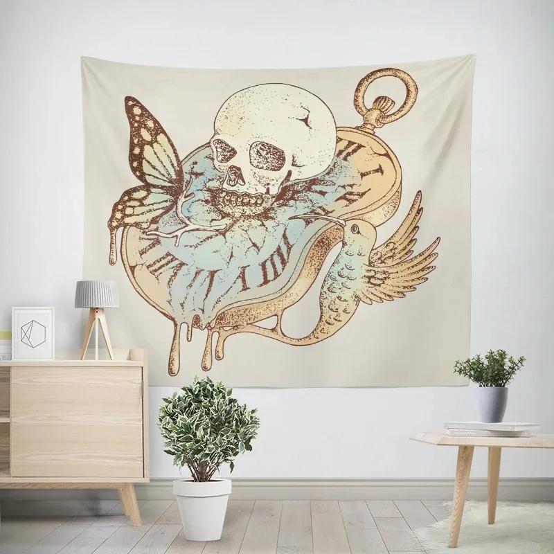 Modern Room Decoration Household Items Wall Hanging Aesthetic Bedroom Wall Art Large Fabric Tapestry Nordic Morandi Abstract