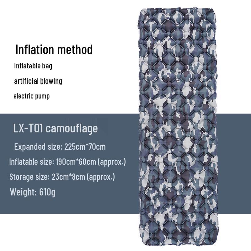 Ultralight Moisture-Proof TPU Air Mattress: Essential Inflatable Camping Pad