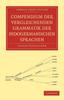 Cartea Compendium Der Vergleichenden Grammatik Der Indogermanischen Sprachen