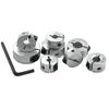 Silver Optical Shaft Fixing Positioning Ring Drilling Limit Rings Locking Force Open Type Optical Shaft Fix Drilling