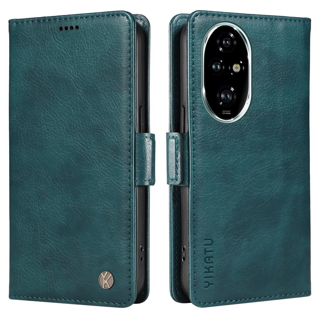 YIKATU YK-007 For Honor 200 Pro 5G PU Leather Stand Phone Case Wallet Anti-Scratch Phone Cover