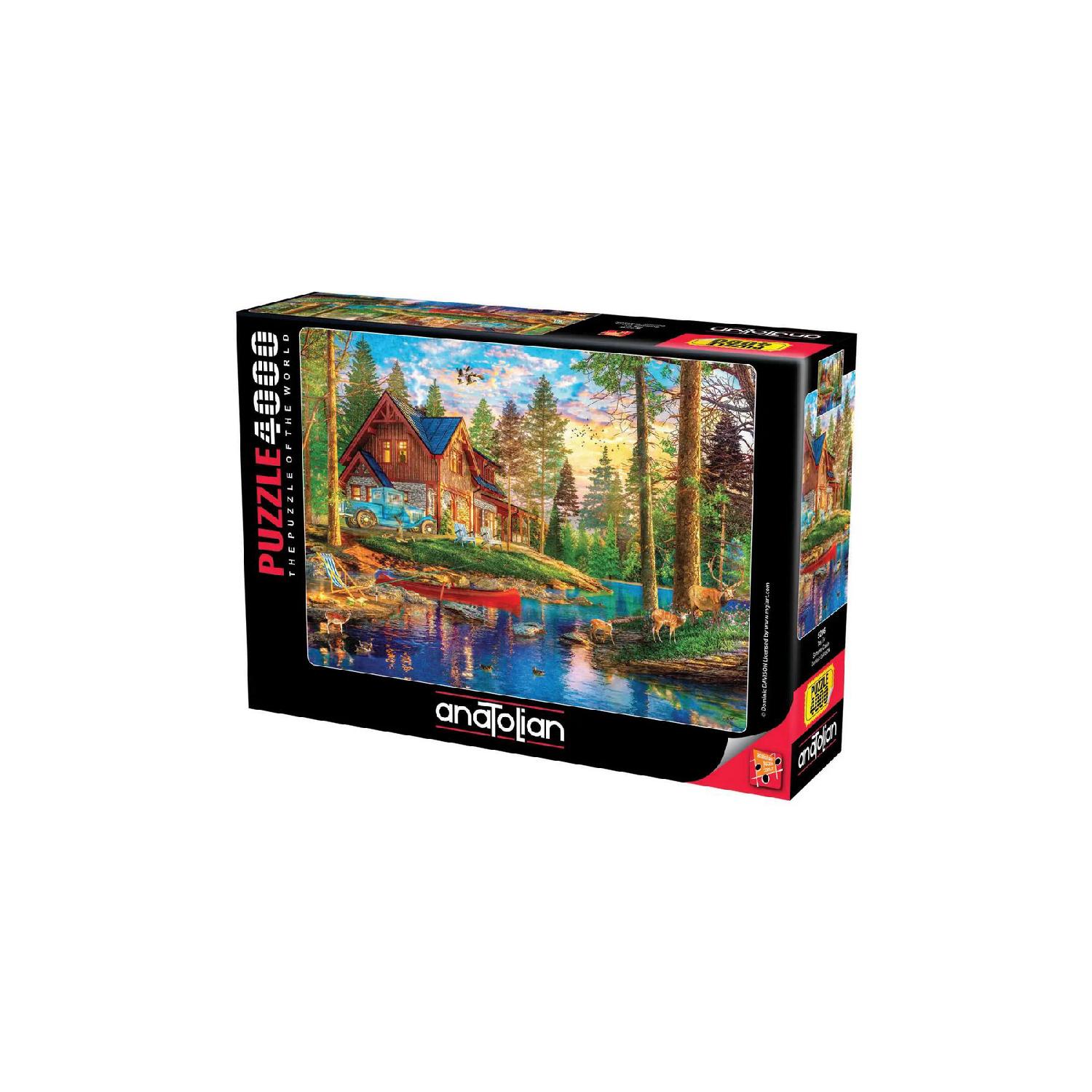 

4000-piece Puzzle / Stone House - Code: 5206