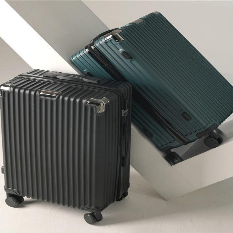 2024 28-Inch Sturdy Travel Suitcase with Combination Lock - Lightweight and Durable for Men and Women