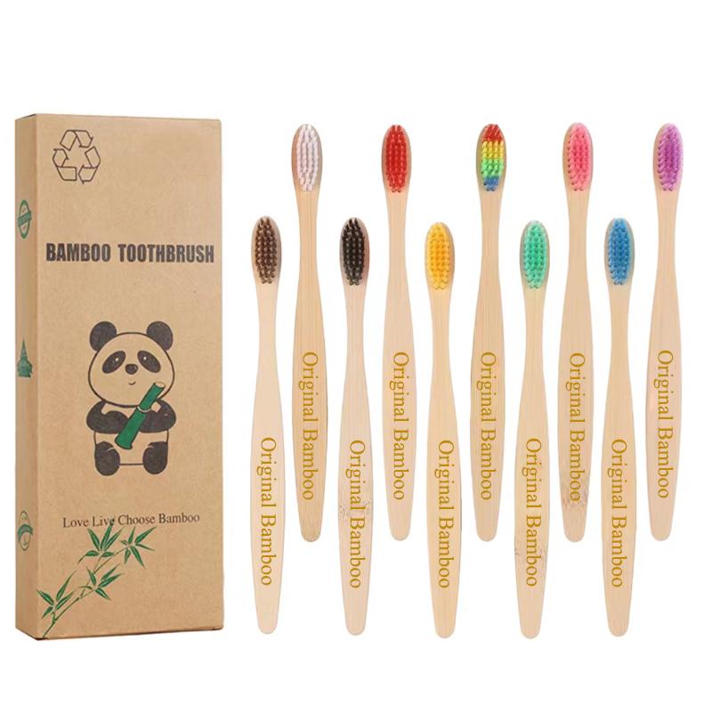 Most Popular Biodegradable Nature  Toothbrush Wholesale Eco-friendly  Toothbrush