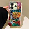 Retro Sunflower Planet Fruit  Trendry Phone Case for Xiaomi Redmi 13C 14C A5 A3 A4 A3X A1 A2 Note 14 13 12 11 11S 10 Pro Cover