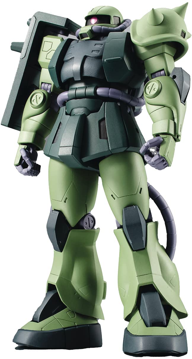 

TAMASHII NATIONS ROBOT Spirits Mobile Suit Gundam 08th MS Platoon Ground Type Zaku II JC Type 125 мм окрашенная подвижная фигурка BAS62984 [SIDE MS] MS-06JC зелёный