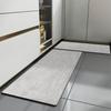 Kitchen Floor Mat Non-slip Rub Clean Household Long Strip Simple Absorbent Oil Absorbent Foot Mat Oil Resistant Carpet Dirty Mat