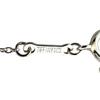 TIFFANY&Co. Elsa Peretti Necklace Silver Women Double Teardrop Used