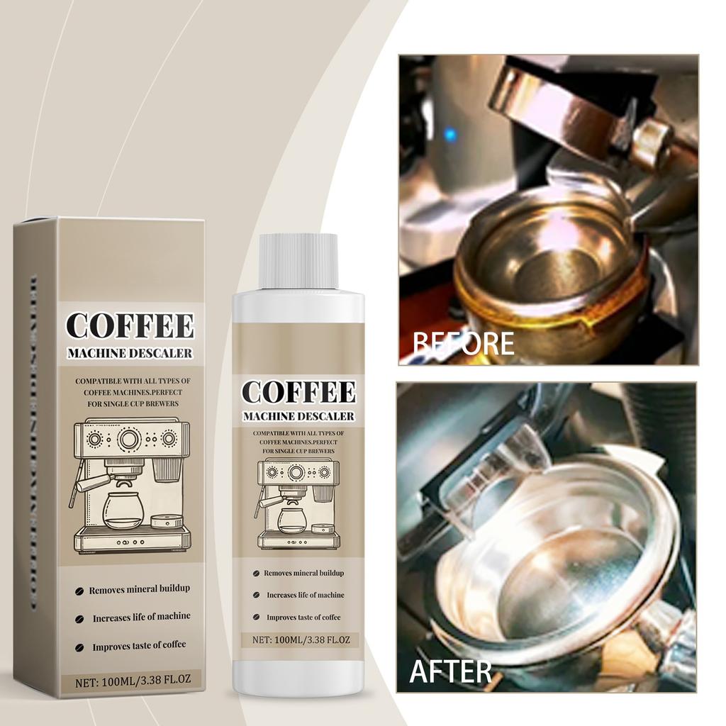 Coffee Machine Cleaning Solution Descaling Agent Get Cleaning All-Purpose Cleaner Kitchen Accessories 1 Bottle 100ml