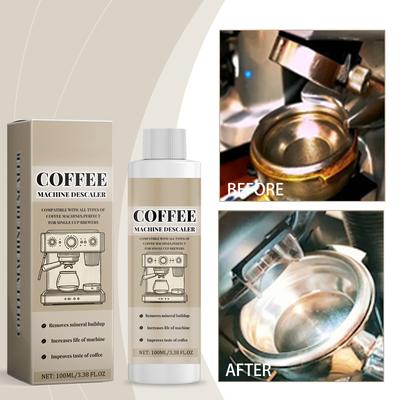 Reinigungslösung für Kaffeemaschinen, Entkalker, Allzweckreiniger für Küchenzubehör, 1 Flasche (100 ml)