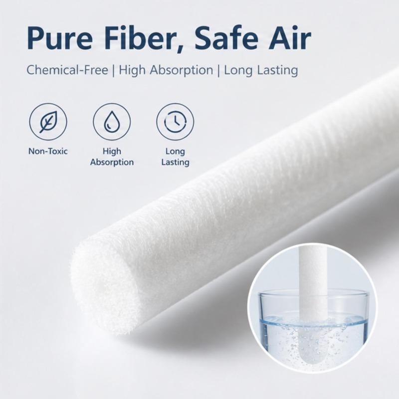 6/7/8mm Humidifier Filter Cotton Swab for Air Humidifier Evenly Out Aroma Diffuser Mist Maker Replacement Cotton Sponge Sticks