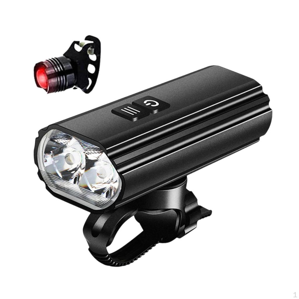 Phare LED Rechargeable Par USB WEST BIKING 800 Lumens, étanche, Pour VTT Et Vélo De Route, Nouvelle Génération, Batterie Pour Vélo