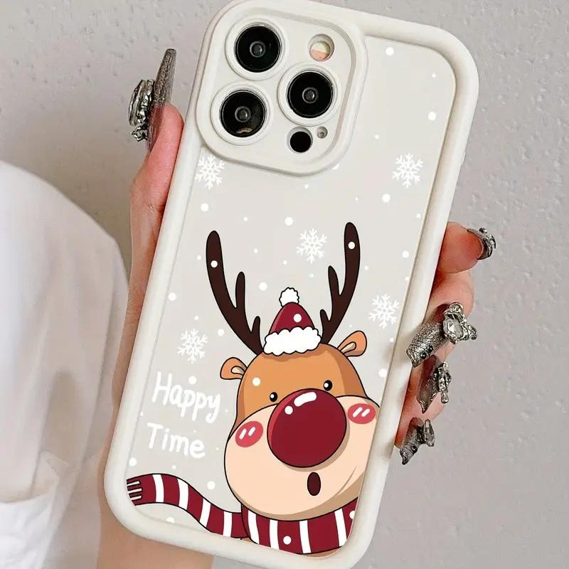 For Xiaomi 14T Case Poco F6 Case Christmas Deer Phone Case for Xiaomi Mi 11 Lite 13T 13 12T 12 14 Poco M6 X6 X5 X3 F5 Pro Cover