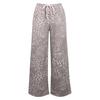 Miso Womens/Ladies Leopard Print Wide Leg Joggers