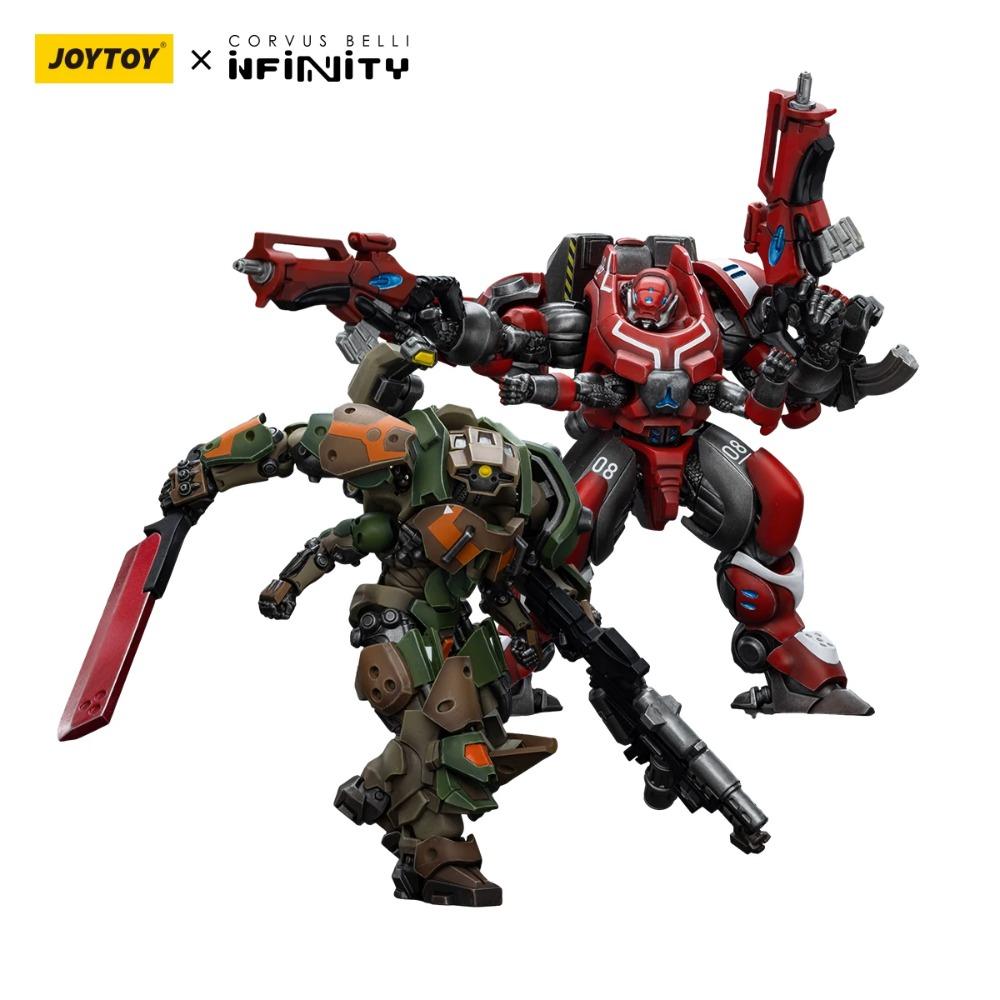 JOYTOY Infinity 1/18 Action Figures Mecha Anime 17cm Nomads Gecko Squadron Shakush Light Armored Unit Collection Model Toy