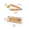 Strumento portatile per il cambio corde con avvolgicorda di precisione e impugnatura ergonomica, presente per gli appassionati di manutenzione della chitarra