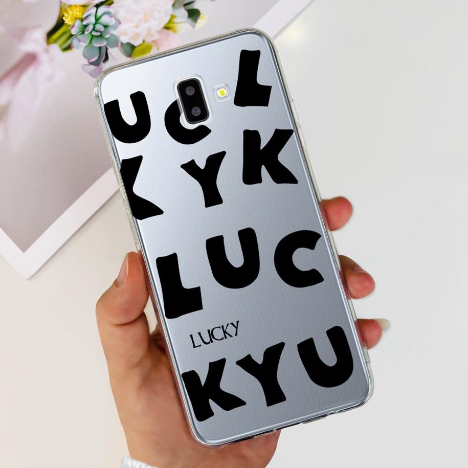 For Samsung J6 Plus Case J6 2018 J600F J610F Cover Luxury Marble Butterfly Clear Soft Cases For Samsung Galaxy J 6 J6+ 2018 Capa