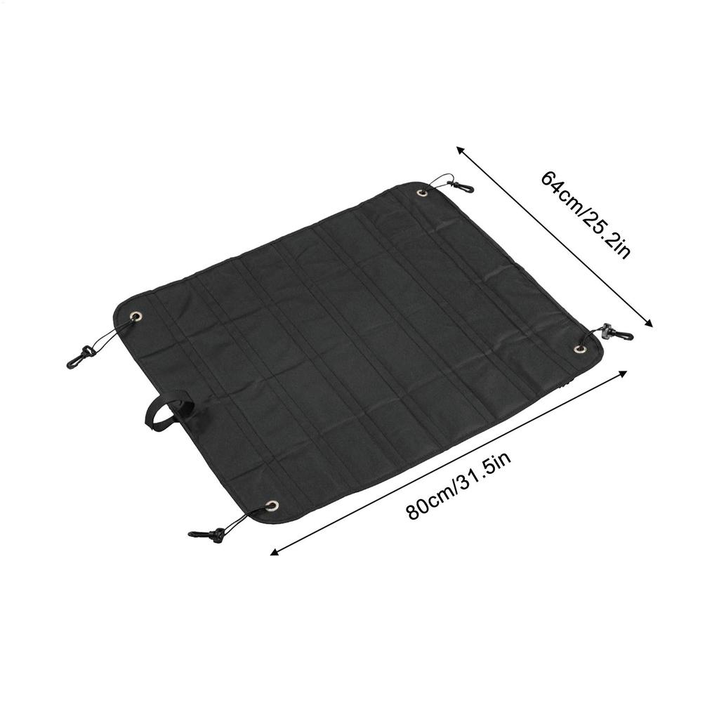 Car Trunk Cover Foldable Non Slip Guard Bumper Flap Protector For Home Car Daily Travel Outdoor Van Storage Utility Protection