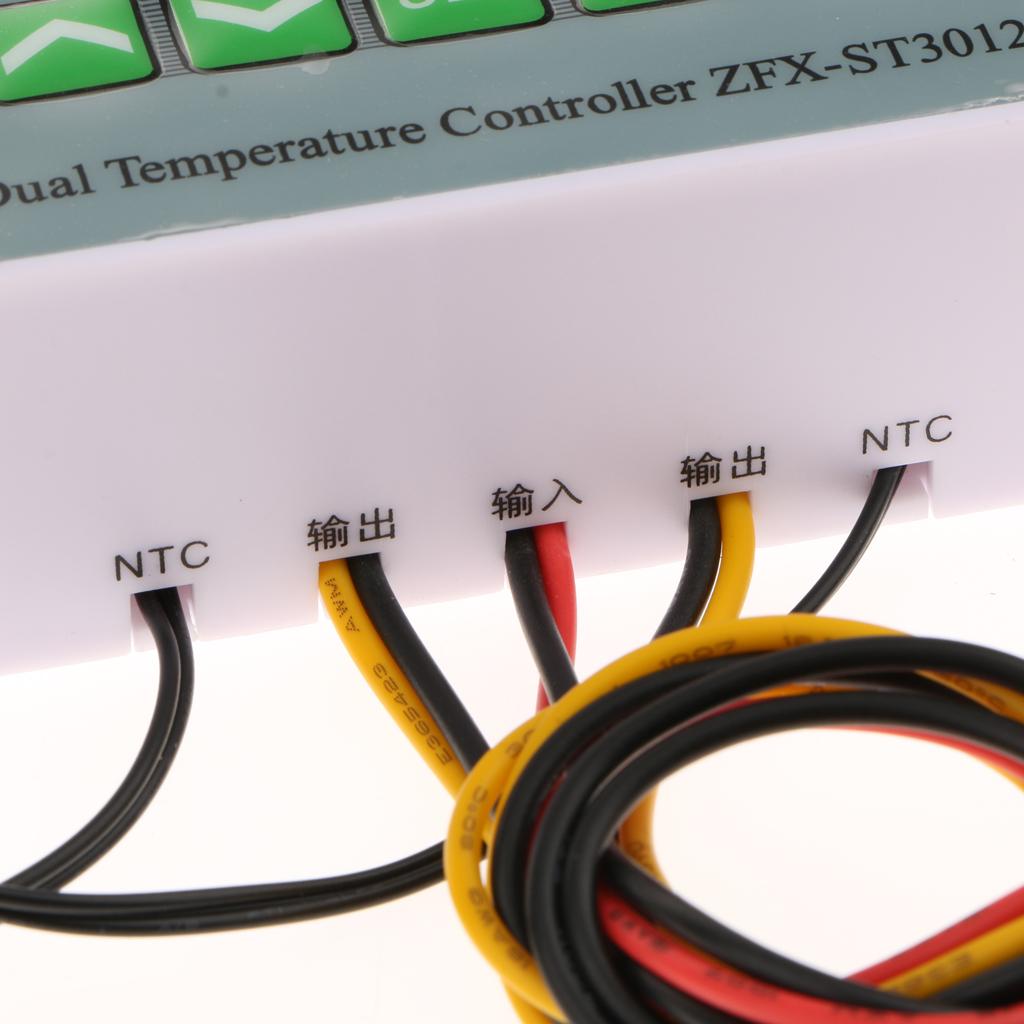 ZFX12 Microcomputer Intelligent Dual Digital Temperature Controller 12V