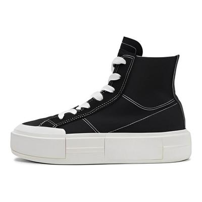 נעלי קנבס גבוהות קלאסיות All Star רב-תכליתיות יוניסקס שחור