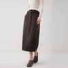ELLE French Style Wool Versatile Straight Skirt Casual Long Skirt Women skirts L8WRL606