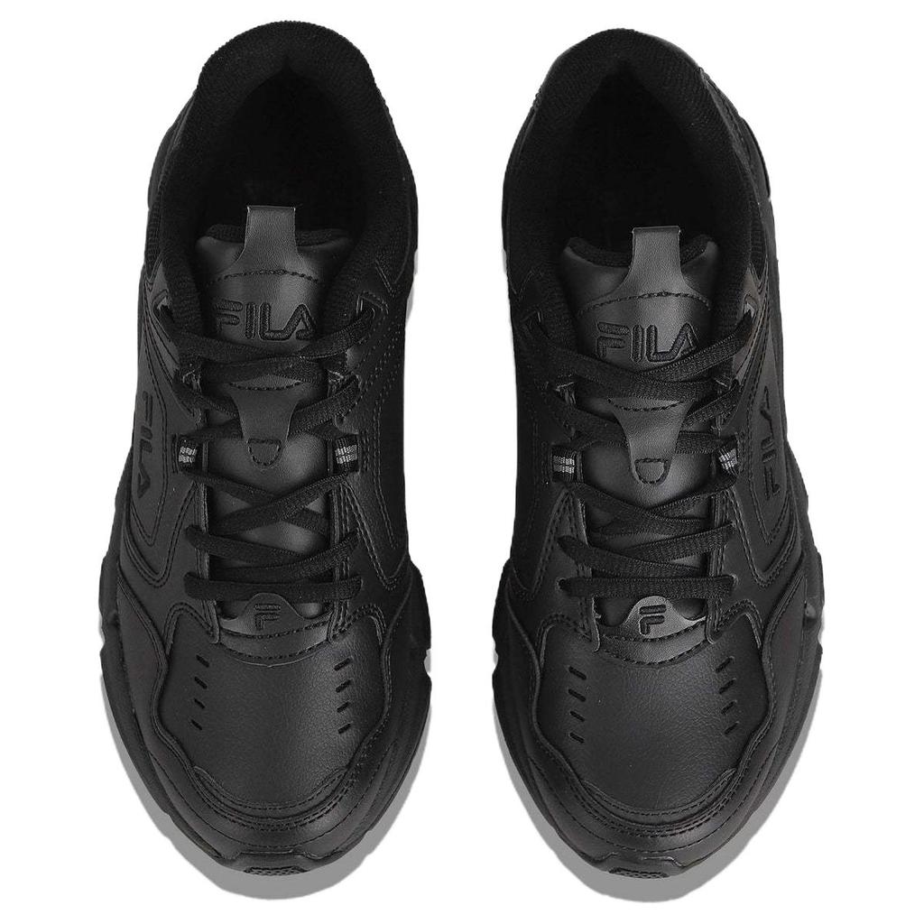 FILA Ranger 22 Comfortable Versatile Synthetic Leather Casual Running Shoes Unisex sneaker Black FS261RU03X012001