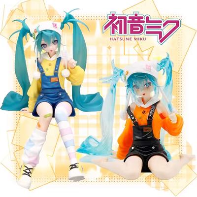 Hatsune Miku süß sitzendes Schönheitsmädchen Ornament Autoornament Instant-Nudel-Hersteller Computergehäuse Dekoration Ornament