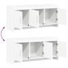 TV Cabinet 102 x 33 x 47 cm White Engineered Wood