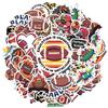 35pcs Fun Football Stickers Cartoon  Football Stickers DIY Stickers For Notebook Luggage Mobile Phone Cup Suitcase Fridge