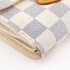 LOUIS VUITTON Portefeiulle Joy Bi-Fold Wallet N60030 Damier Azur Canvas Women Used