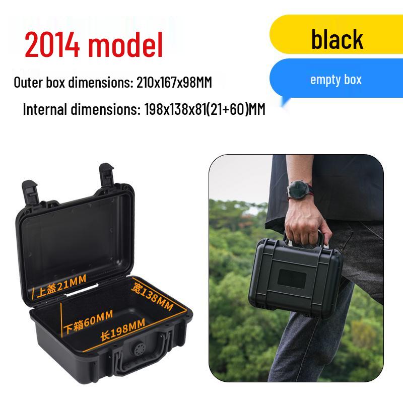 Waterproof Thickened Handheld Tool and Instrument Protection Box, Small Plastic Packaging Box