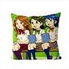 Anime Inazuma Eleven Pillow Case For Car Sofa Decorative Home Doublesided Print Plush Square Throw Pillow Cushion Cover