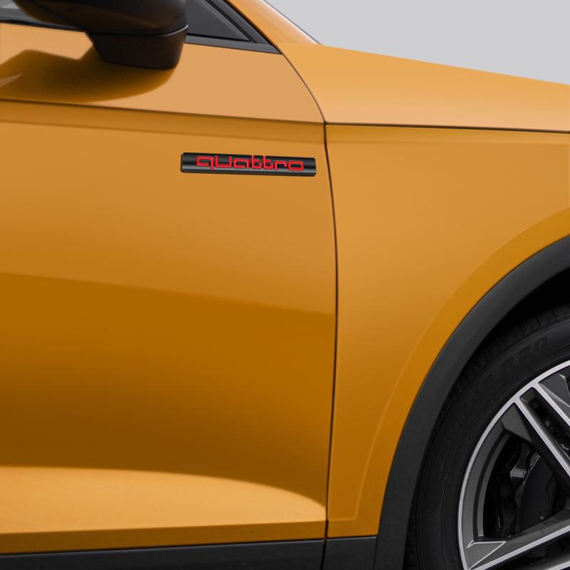 1pc 3D Metal Car Styling Badge Sticker Side Fender Rear Trunk Emblem Decals High-Quality Automotive Exterior Accessories