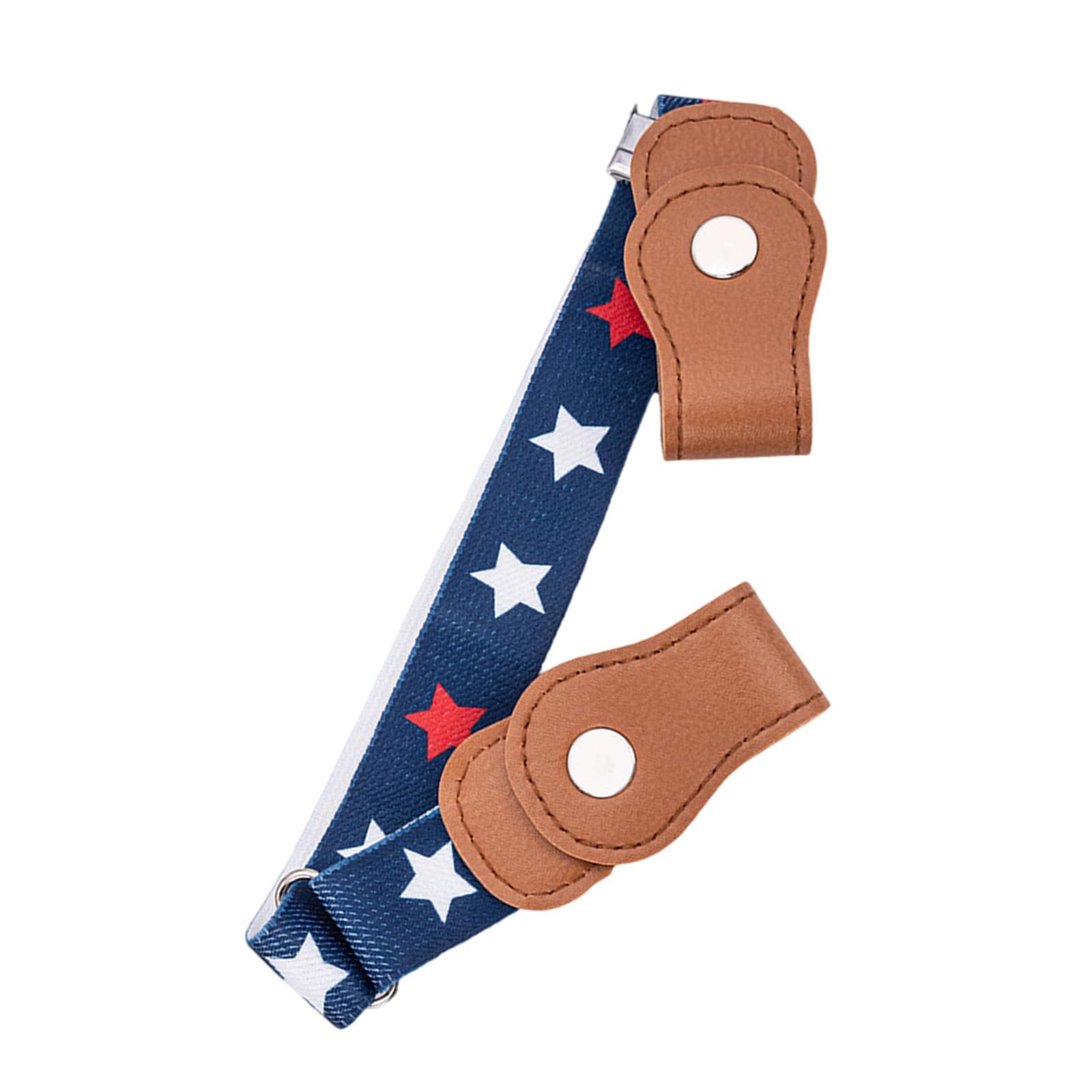 

Adjustable PU Leather Belt For Kids Comfortable Stretchable Waistband Secure Buckle for Daily Wear Casual Outfits 1