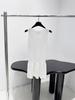 Nanyou High Custom Camellia Knit Vest Dress - Women's Slimming Summer White 26