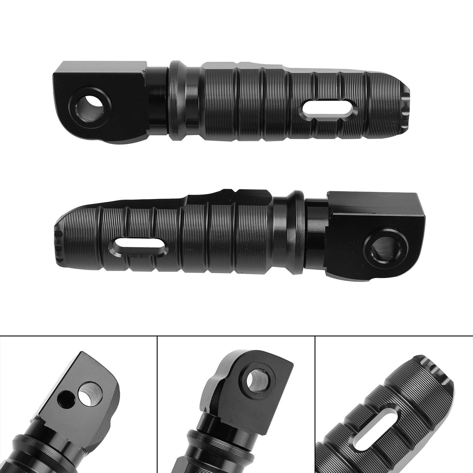 Задние подножки подножки подходят для BMW G310GS G310R 2017-2024 G310RR 2023-2024 Black