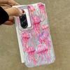 For Samsung Galaxy A56 A16 A26 A36 A06 A55 A35 A25 A15 A12 A32 A22 A14 A54 M22 M12 5G Pink Jellyfish Oceanic Fashion  Phone Case