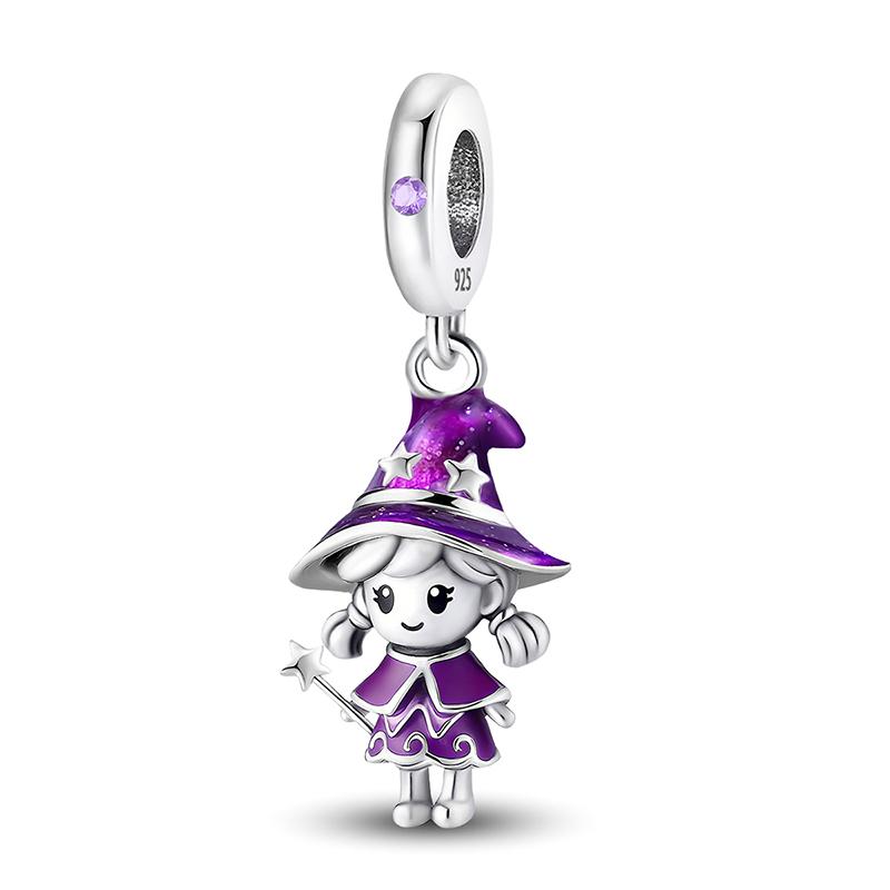 Copper Pumpkin Halloween Dark Phantom Devil Fit Diy Bracelet Necklace Making Gift Of High Quality Fine Jewelry