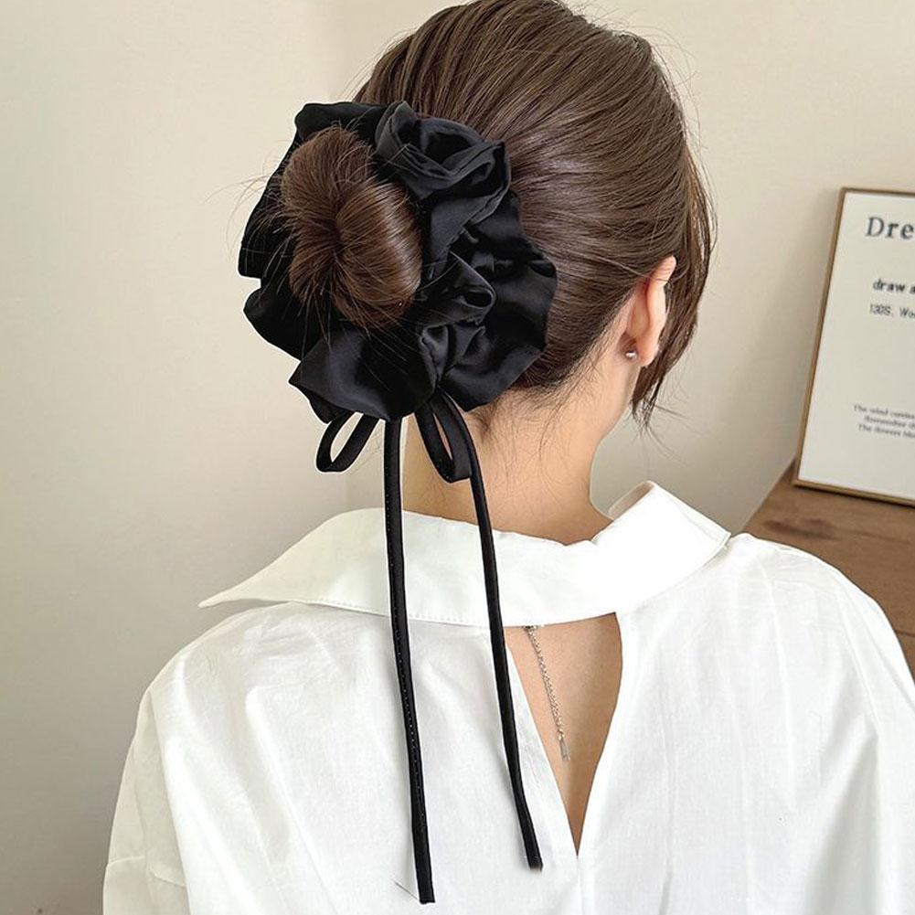Headband with Satin Ribbon Bow