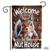 Fall Squirrel Welcome To The Nut House Yard Ag for Outdoor Holiday Decoration CP LLP