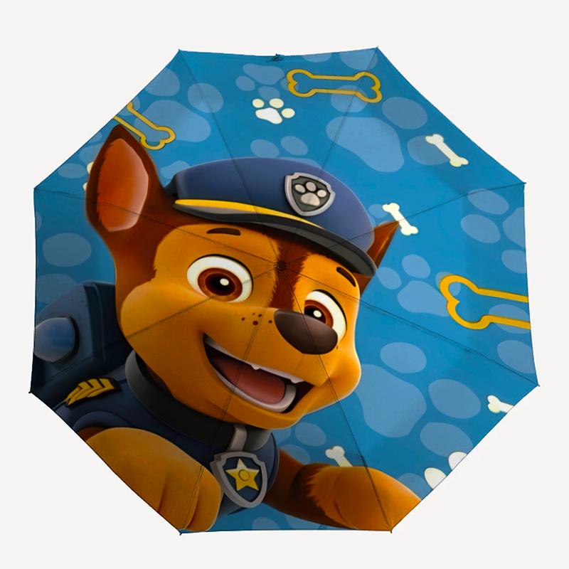 PAW Patrol Theme Automatic Umbrella, Lightweight & Portable, 8 Rib, Perfect for Outdoor Travel, Birthdays, Christmas, Gifts.