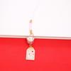 Japanese Ceramic Lucky Cat Keychain: Promising Future & Good Fortune Alloy Phone Charm