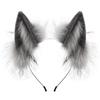 Japanese Lolita Headdress: Handmade Plush Cat & Fox Ears Headband
