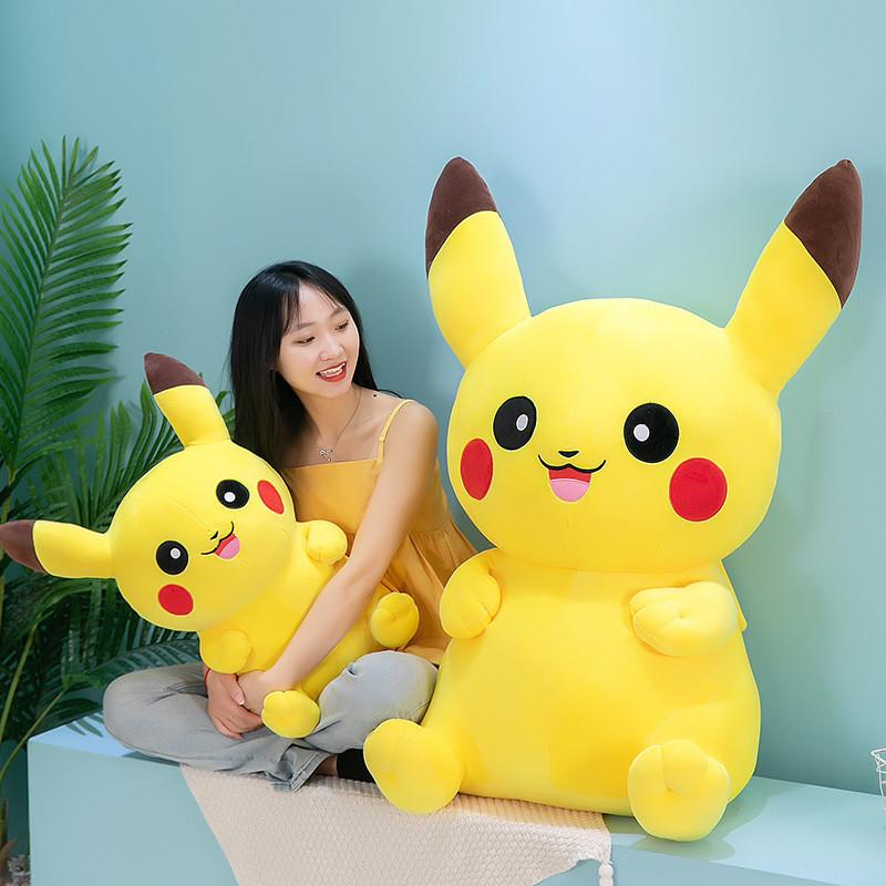 Plush Pikachu Pokmon Toy Stuffed Animal Doll Bedroom Decorations Kids Gifts