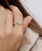 Tatiana (Silver925) Glitter Draw Ball Ring Cr1813
