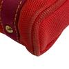 Louis Vuitton M40037 Tote Antigua Canvas Hippo PM Handbag Red Canvas Women Used