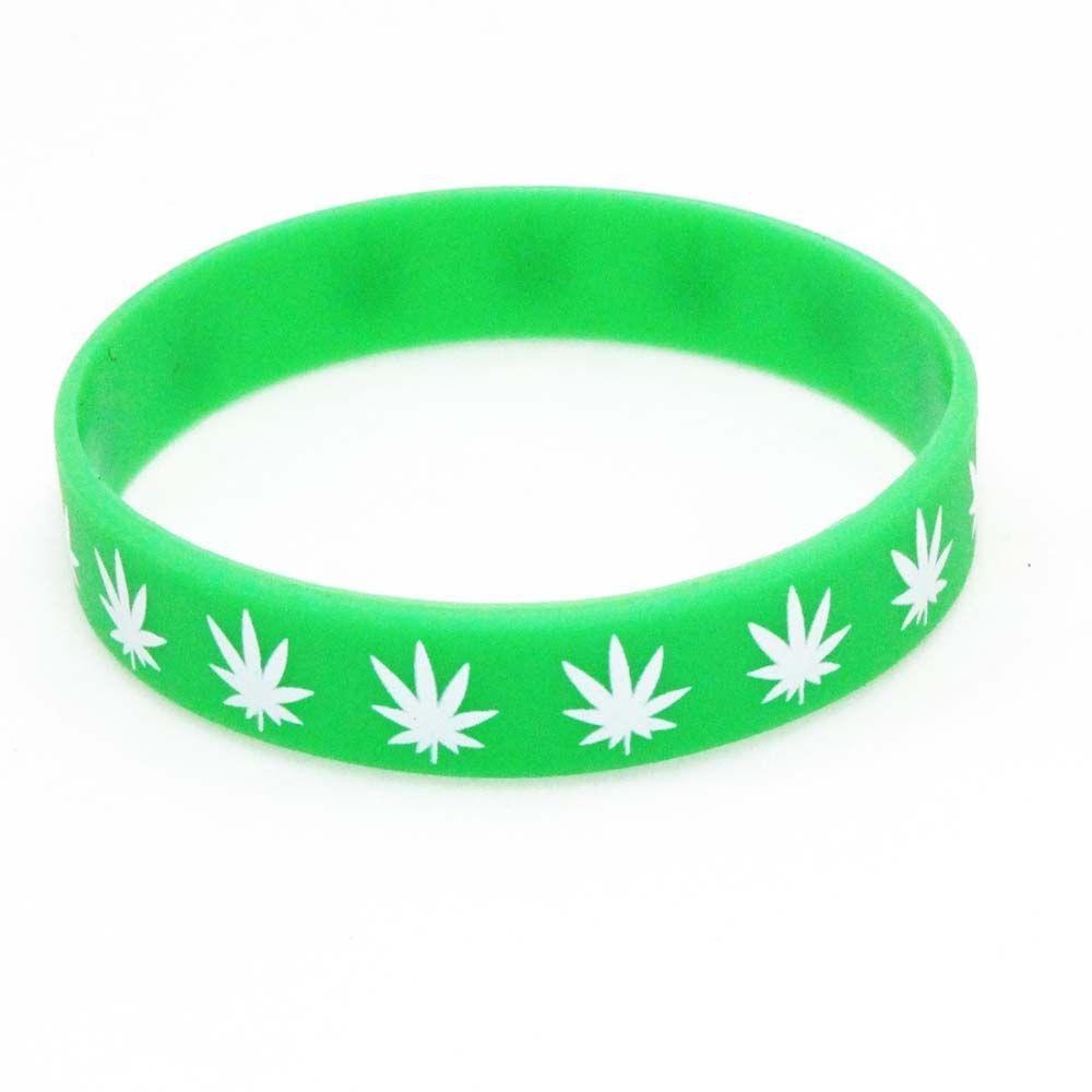 

Maple Leaves Waterproof Fashion Jewelry Silicone Bracelet Bangle Wristband Maple Leaf Bracelet 6