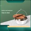 Zhishi Outdoor Camping Stainless Steel Hanging Pot
