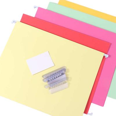 10PCS Durable A4 Hanging File Folder Letter Size Portable Hanging Document Clip Paper Large Capacity Document Holder Classroom